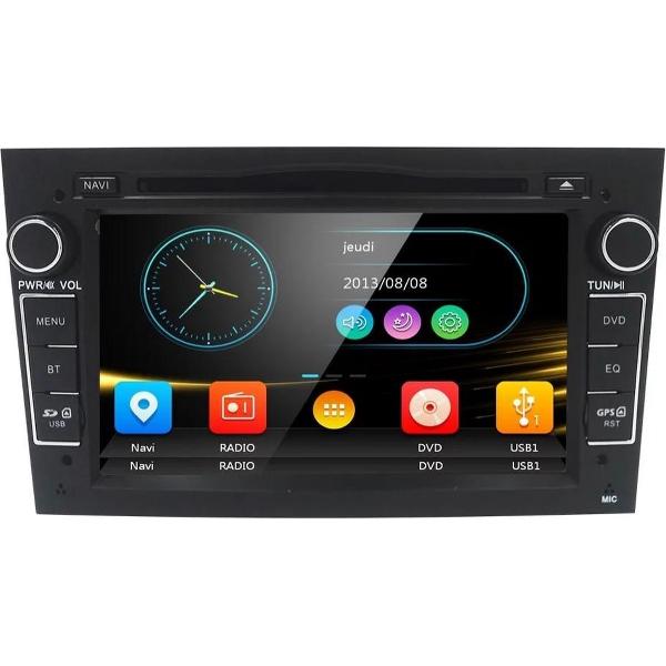 Opel autoradio wince DAB+ look autoradio met navigatie usb aux touchscreen zwart