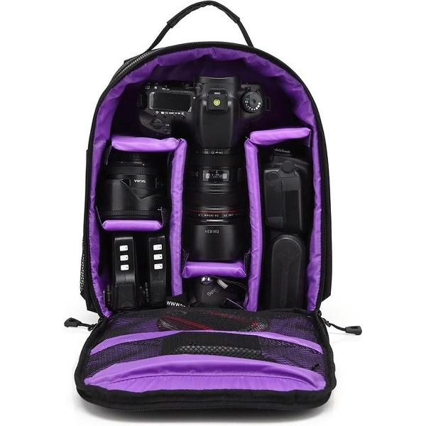 Camera rugzak - Paars