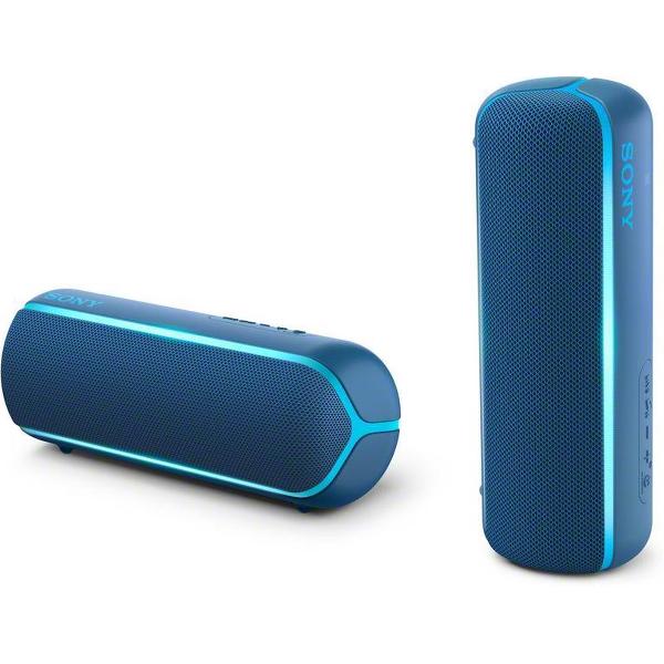 Sony SRS-XB22 - Bluetooth speaker - Blauw