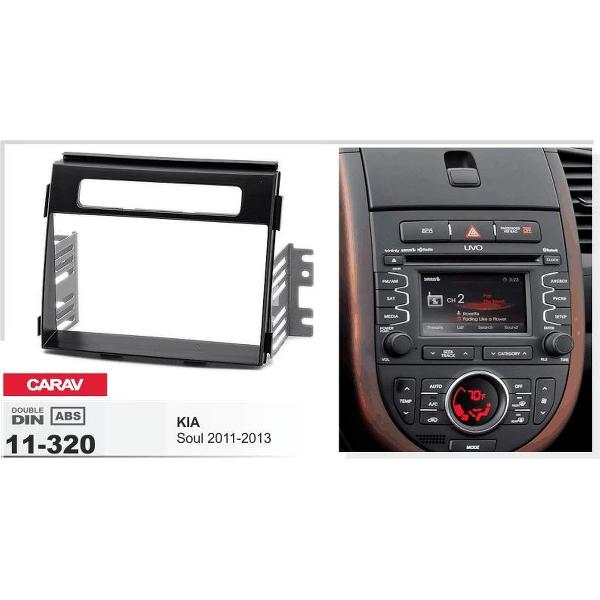 2-DIN KIA Soul 2011-2013 afdeklijst / installatiekit Audiovolt 11-320