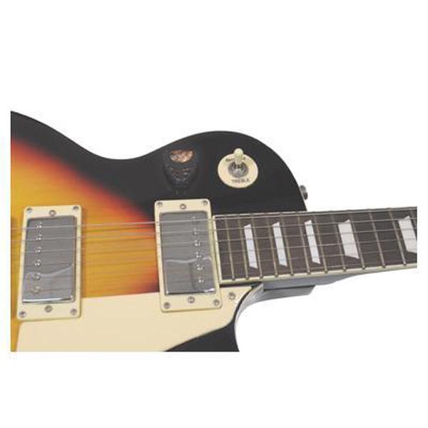 Plectrum houder voor op gitaar - rood