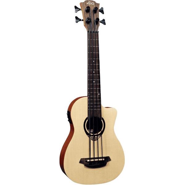 Lâg TKB150CE Mini Bass kleine gitaar/reisgitaar