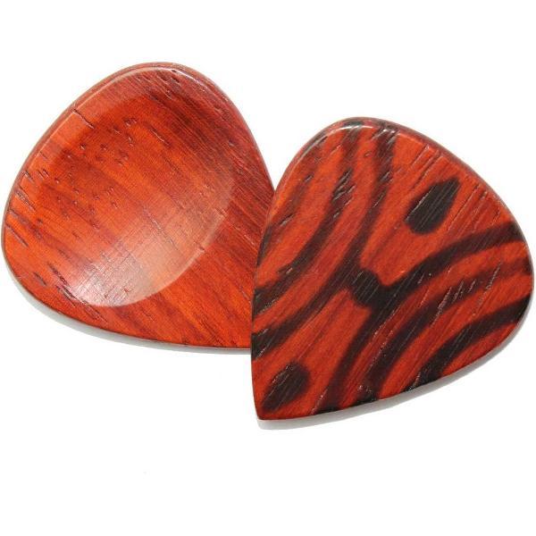Padoek houten 2-pack plectrum gebrand 3.00 mm