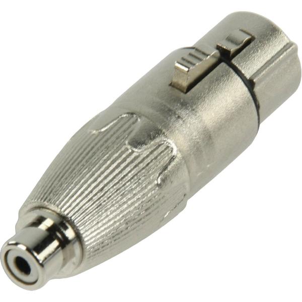Konig Onstage Verloopplug - XLR Female naar RCA Female