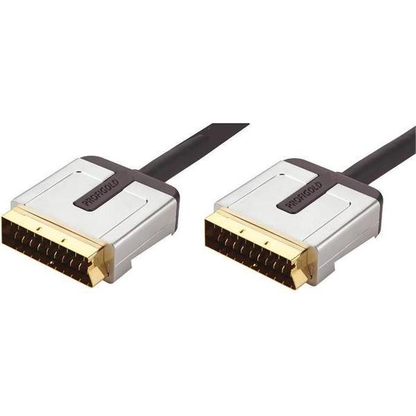 24 Stuks Scart kabels Profigold High Performance (Scart male - Scart male), 1m