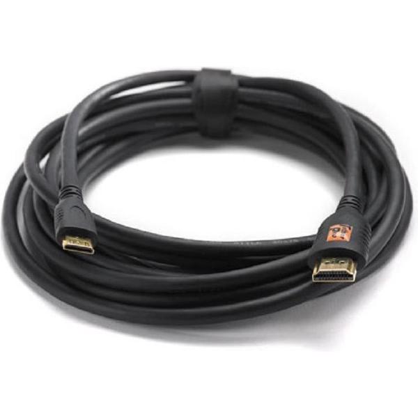 Tether Tools TetherPro Mini-HDMI C to HDMI A - 4.5 Meter Black