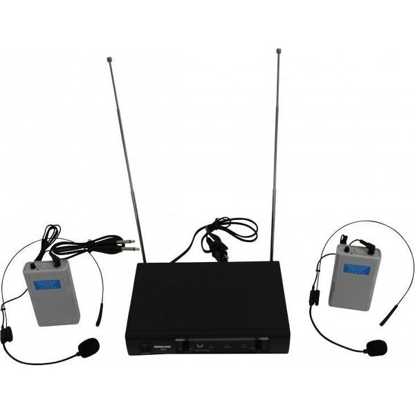 Draadloze headset microfoon set
