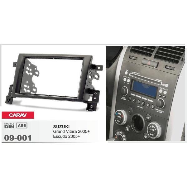 2-DIN SUZUKI Grand Vitara, Escudo 2005+ inbouwpaneel Audiovolt 09-001