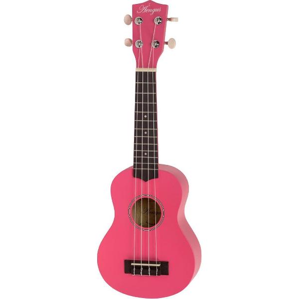 Áengus Sopraan Ukelele / Ukulele - Roze