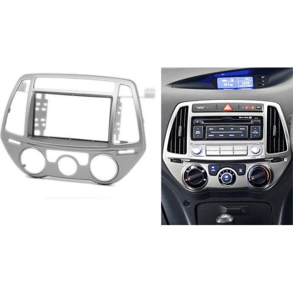 2-DIN HYUNDAI i-20 2012-2014 (Manual Air-Conditioning) frame Audiovolt 11-426