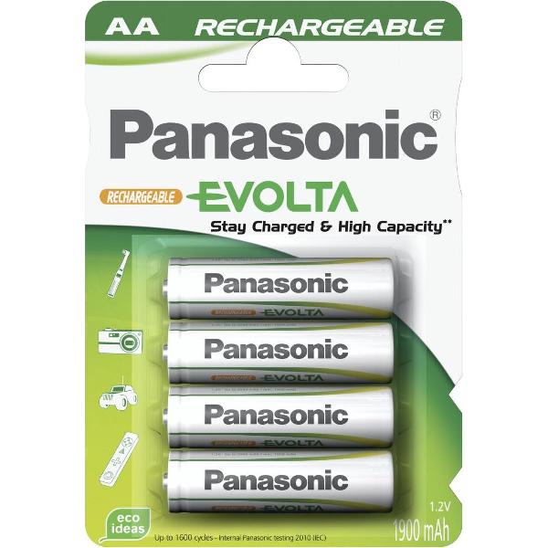 Wentronic AA 2.05Ah NiMH 4-BL EVOLTA Panasonic Rechargeable battery Nikkel-Metaalhydride (NiMH)