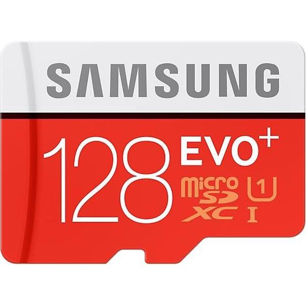 Samsung Evo+ 128 GB Micro SDXC class 10 - met adapter