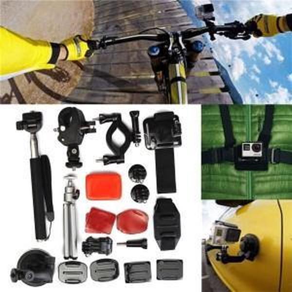 16 In 1 Outdoor Accessoires Set GoPro Hero 1 2 3 3+ 4