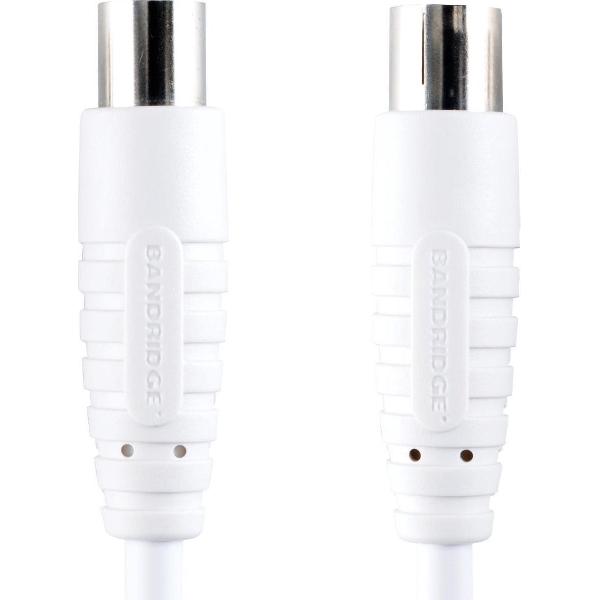 Bandridge IEC (m) - IEC (v) coaxkabel - 1 meter