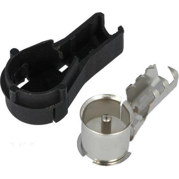 Antenne Plug ISO mannelijk haaks voor kabel