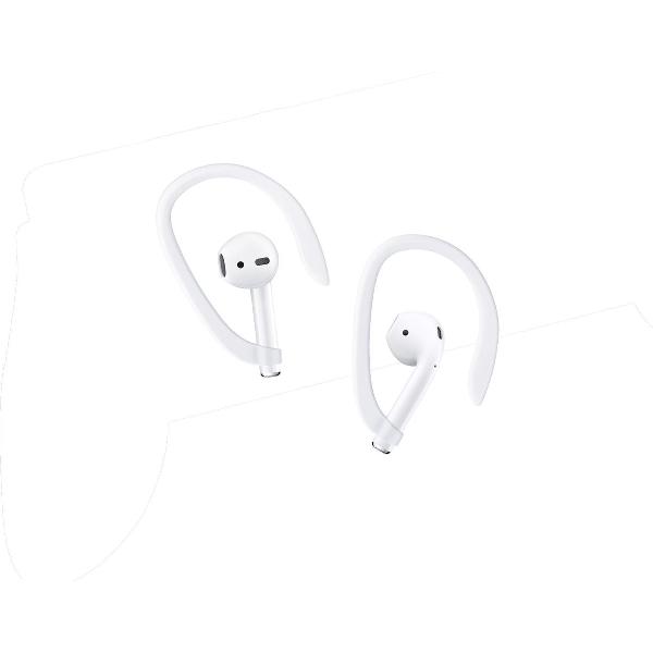 Terratec ADD Hook - Earhook voor Apple Airpods voor veilig sporten 2 oorhaken wit