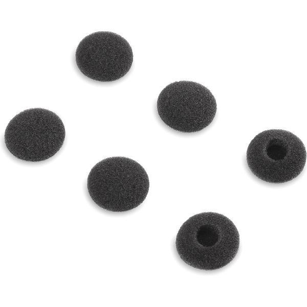 Renkforce RF-EBC-210 On Ear Koptelefoon oorkussen 6 stuk(s) 17.5 mm Zwart