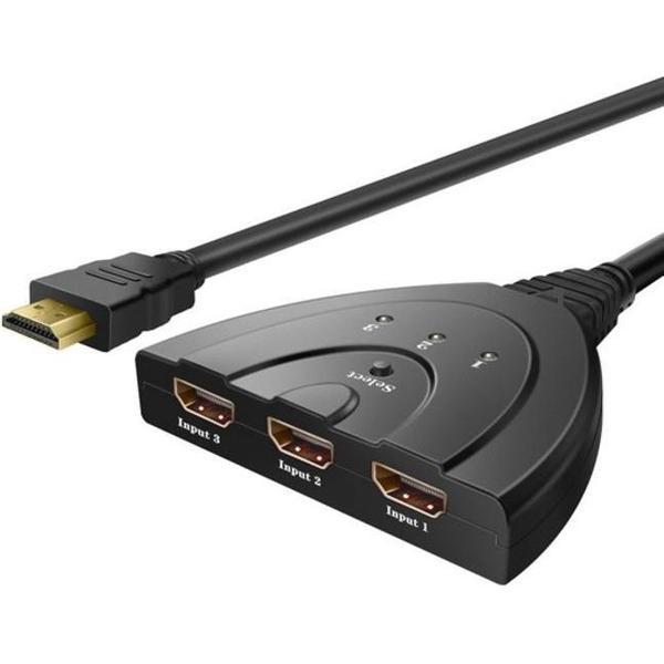 Jumalu HDMI switch - 3 in 1 HDMI splitter