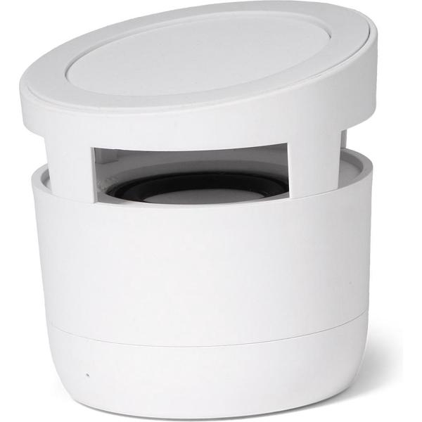 Brainz Speaker en Draadloos oplader Wit