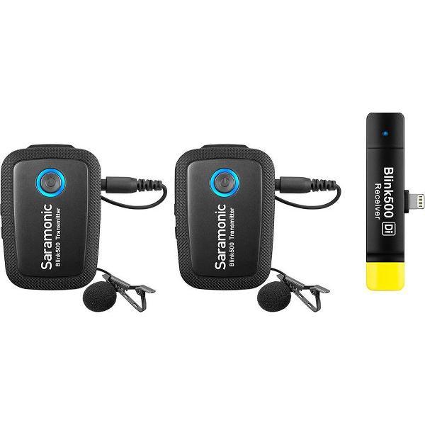 Saramonic Blink 500 B4, dual draadloze set voor lightning telefoon of tablets