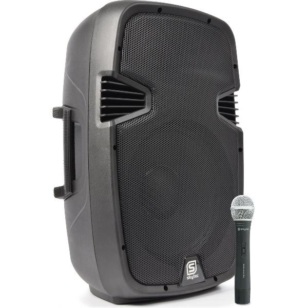 SkyTec SPJ-1200A VHF actieve 12 speaker met draadloze microfoon 600 Watt