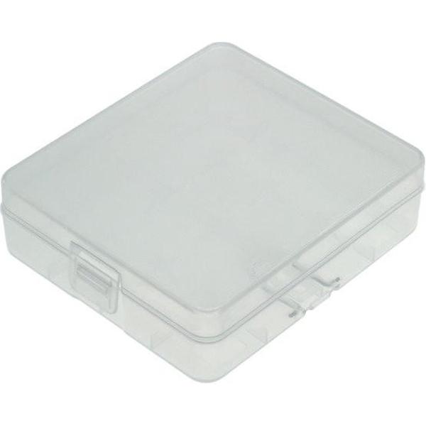 Bewaardoos batterijen - 4 stuks