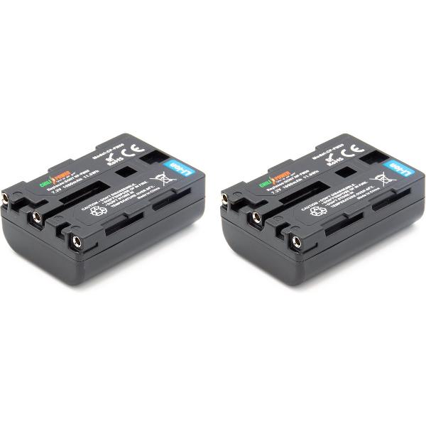 ChiliPower Sony NP-FM50 accu - 1600mAh - 2-Pack