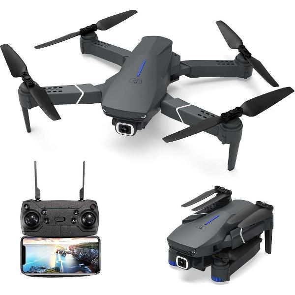 Professionele 4K Smart Mini Camera Drone - Opvouwbare Mini Drone - Follow-me-Mode - 2.4 G + Afstandsbediening - 120 Graden verstelbare 4K Dual Camera - Quadcopter - Foto - Video - 5G Wifi FPV