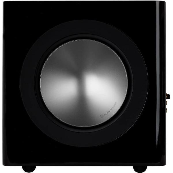 Monitor Audio Radius 380 - Compacte Actieve Subwoofer - Hoogglans Zwart