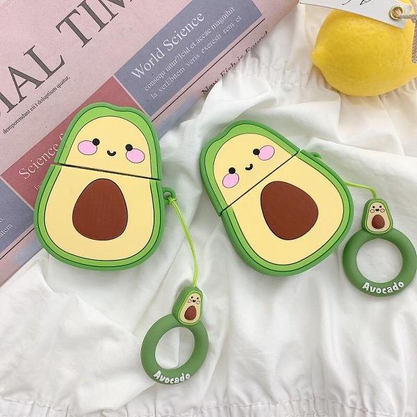 AirPods Case - Siliconen Hoesje - Avocado