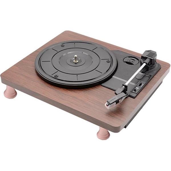 MDY-1305 Retro platenspeler antieke grammofoon Draaitafel Disc Vinyl Audio Rca R/L 3.5 Mm Uitgang