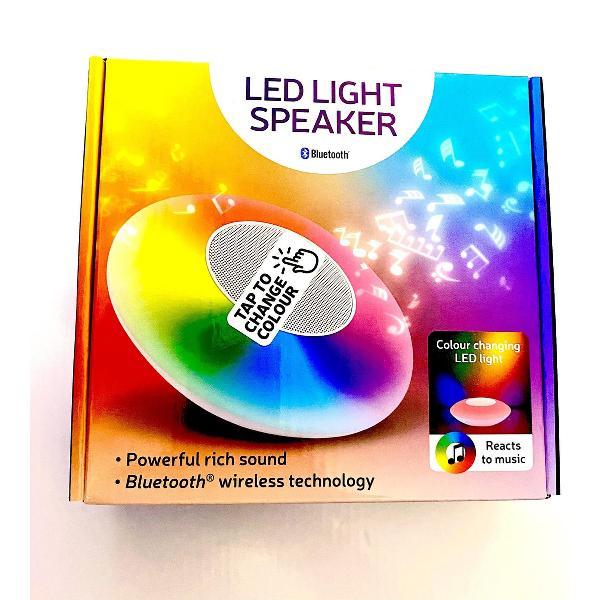 Led Light luidspreker met meerkleurige ledverlichting en Bluetooth draadloze technologie