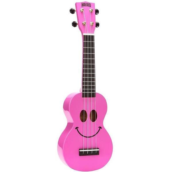 Smiley Series Soprano Ukulele - Pink