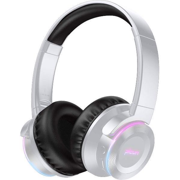 Picun B9 - draadloze koptelefoon/hoofdtelefoon - touch controle – call pickup - Ingebouwde HD-microfoon – met noise cancelling – dual devices connected – wit