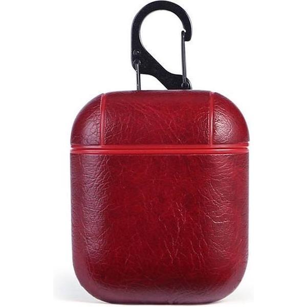 Case Cover voor Apple AirPod rood