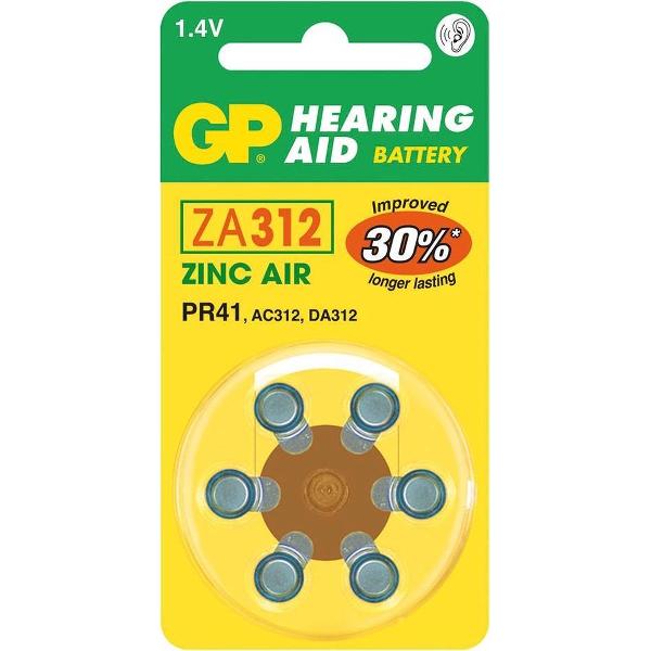 GP 3125000312 Da312 Hoorapp. Batterij A6 Za312 Br