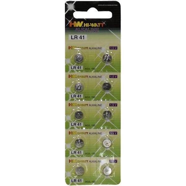 Knoop Batterijen - 10 stuks (LR41)