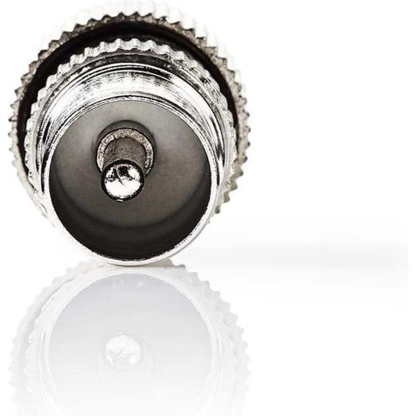 Nedis CSGP40902ME Iec (coax) -connector Male - 2 Stuks Metaal