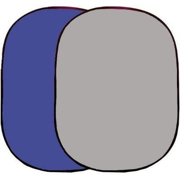 Linkstar Background Board R-1482BG Blauw/Grijs 148x200 cm