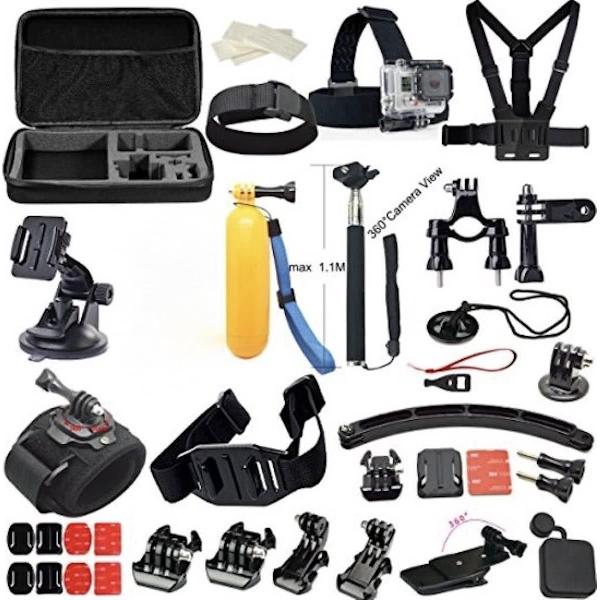GoPro set 24 in 1 - 24-delig GoPro accessoires set