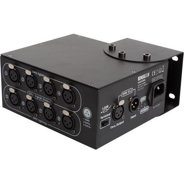 Velleman 8-WEG DMX-SPLITTER - COMPACTE BEHUIZING (HQDB10002)