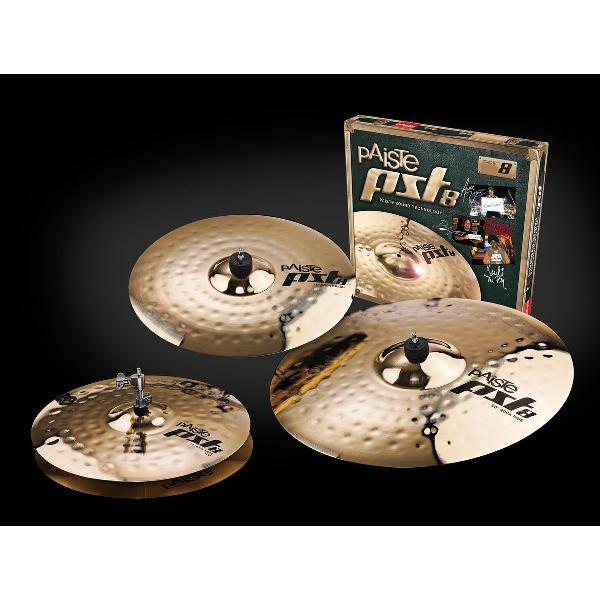Paiste PST8 Reflector Rock Set cymbalenset