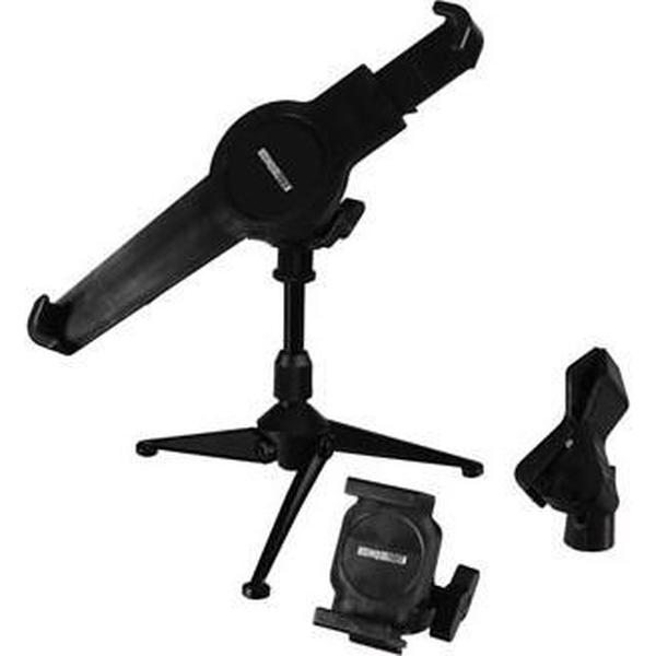 Velleman TAFELSTATIEF MET HOUDER VOOR MICROFOON, SMARTPHONE EN TABLET (HQMS10011)