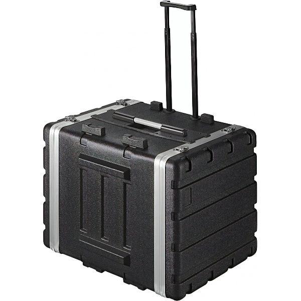 Proplus Flightcase Trolley 19 Inch Abs 42 Cm 10u Zwart