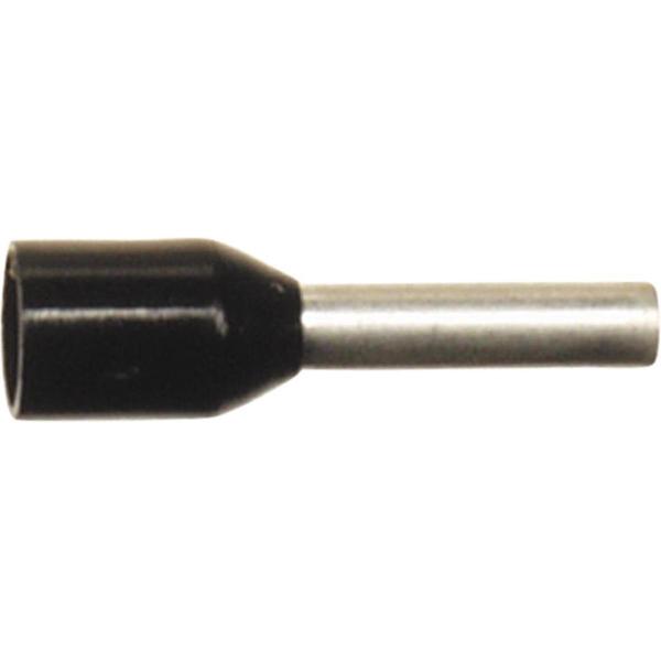 Adereindhuls zwart 1.5 mm² (100 stuks)