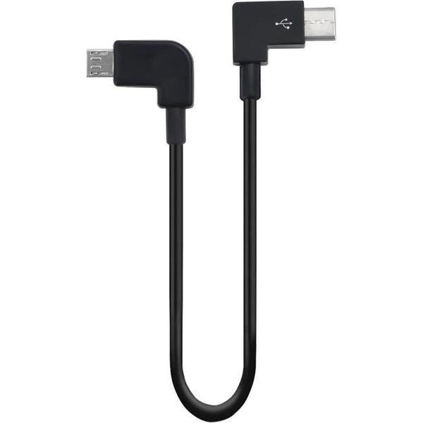 STARTRC Voor DJI Mavic Air 2 Type-C / USB-C naar Micro Dedicated Connect datakabel, lengte: 30 cm (zwart)