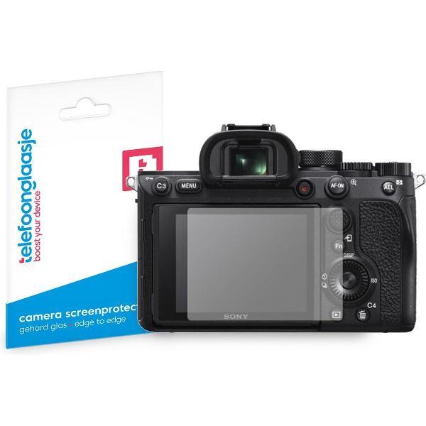 Sony Alpha A7R IV screenprotector gehard glas