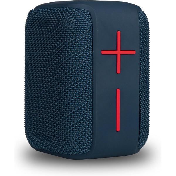 NGS Roller Coaster 10 W Draadloze stereoluidspreker Blauw