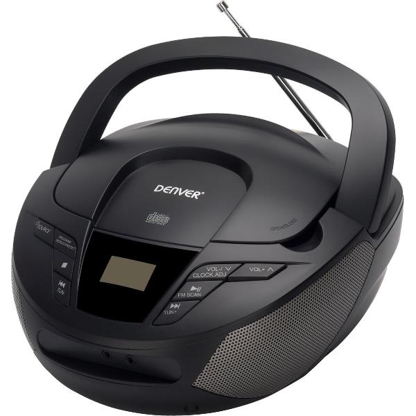 Denver TC-28 Zwart - Draagbare radio