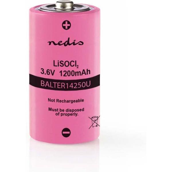 Nedis BALTER14250U Lithium-thionyl-chloridebatterij Er14250 3,6 V 1200 Mah